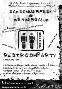 17.07.2004 SCB Sommerfest @ Weinbergclub / Halle (Saale)