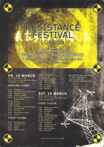 18.03.2005 Resistance Festival @ Slimelight / London